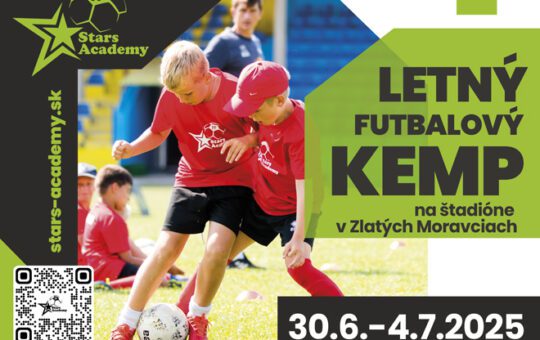 letný futbalový kemp v zlatých moravciach